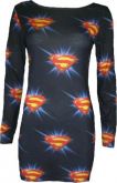 Vestido importado SUPERMAN
